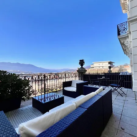 Appartement Bourgeois Avec Terrasse Et Vue Lac Aix-les-Bains Extérieur photo